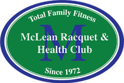 logo for McLean Racquet & Health Club